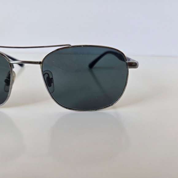 Ray-Ban Gunmetal Frame Sunglasses Blue Lens - Picture 6 of 13